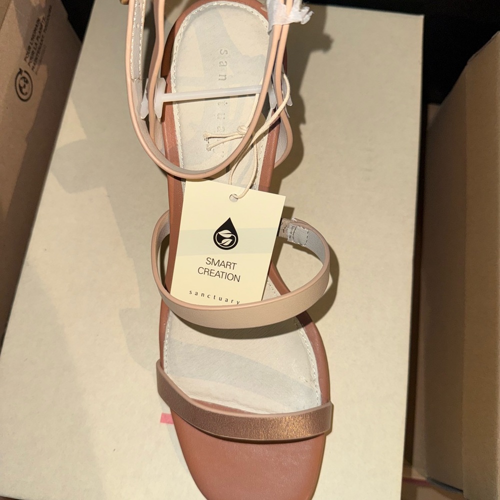 Sanctuary Women's Tan Strappy Sandals